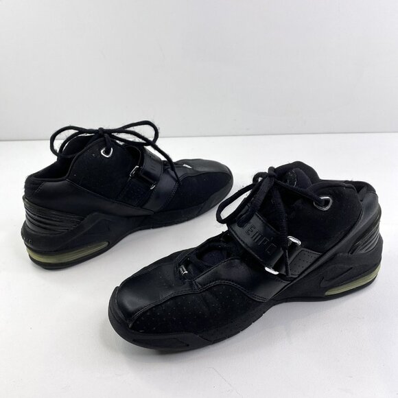 VINTAGE NIKE Shoes Mens Size 7.5 AIR UPTEMPO PREMIER BLACK  307856-001 Sneakers - Picture 6 of 8